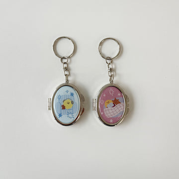 Second Morning Mirror Keyring 小鏡子鎖匙扣(2款)