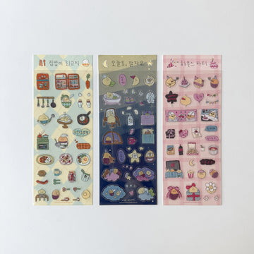 Second Morning SEMO Home Sticker 日常貼紙(3款)