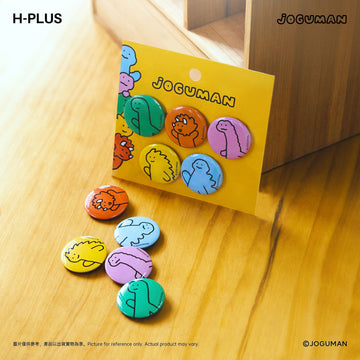 Joguman x H-plus - Badge Set 小襟章套裝(5P)