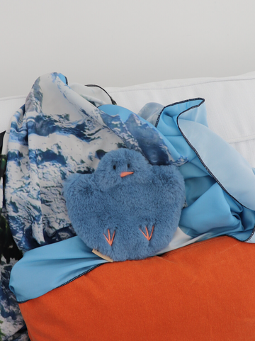 Hozumi Bluebird Pouch 藍鳥小袋