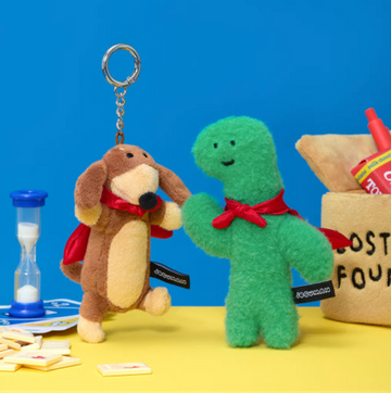 【YOUR STUBBY NEIGHBORHOOD】Joguman Studio Hero Cloak Doll Keychain|超人斗篷毛絨鑰匙扣(2款)