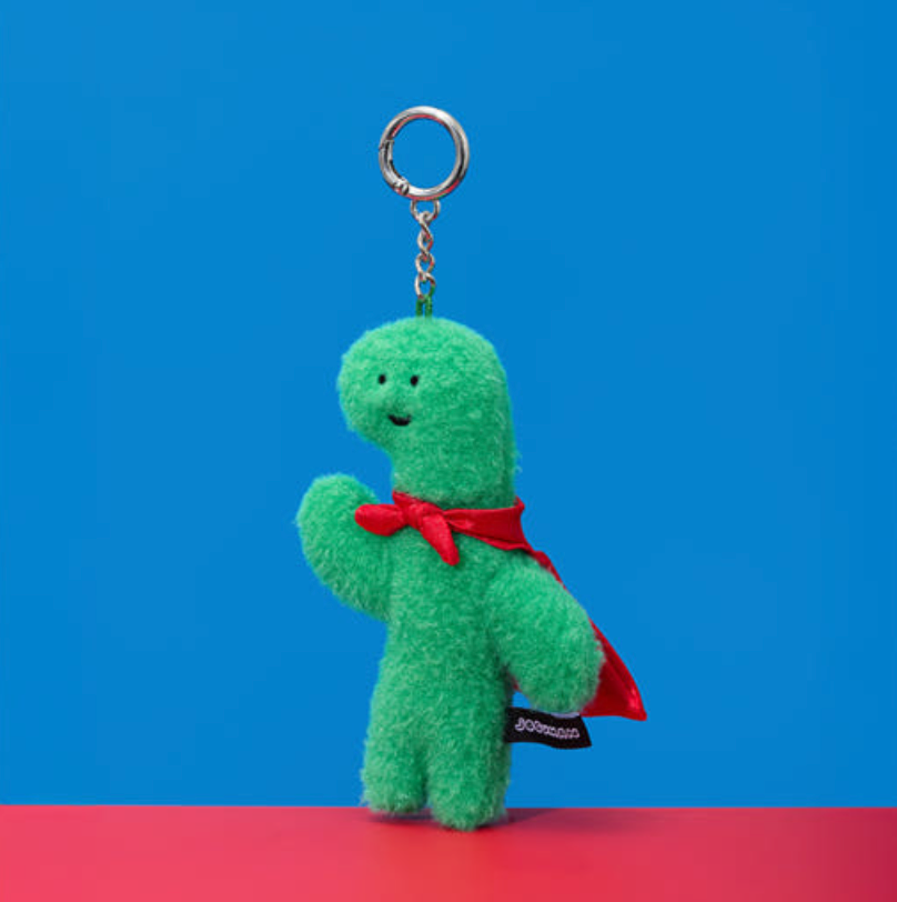 【YOUR STUBBY NEIGHBORHOOD】Joguman Studio Hero Cloak Doll Keychain|超人斗篷毛絨鑰匙扣(2款)
