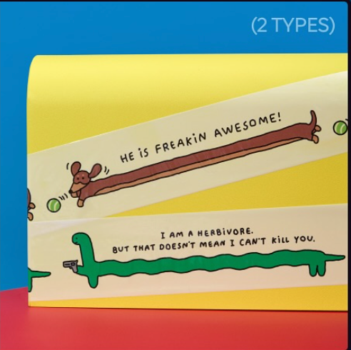 【YOUR STUBBY NEIGHBORHOOD】Joguman Studio Brachio & Woody Box Tape |封箱膠紙 (2款)