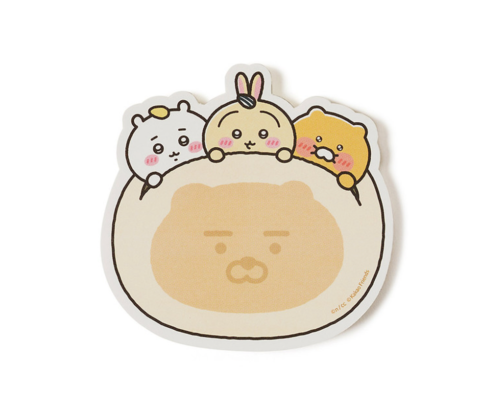 Kakao Friends x Chiikawa Memo Pad Notepaper (60P)