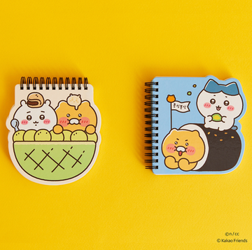 Kakao Friends x Chiikawa Mini Spring Note 迷你記事本(2款)