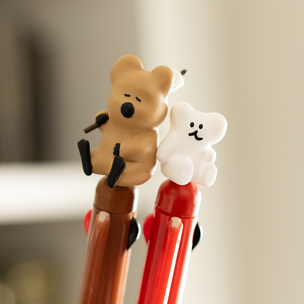 Dinotaeng Quokka & BOBO Figure Multi Pen 4-color multi-color pen (2 types)