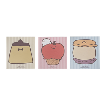 Second Morning Dessert Memo Pad 便條紙(3款)