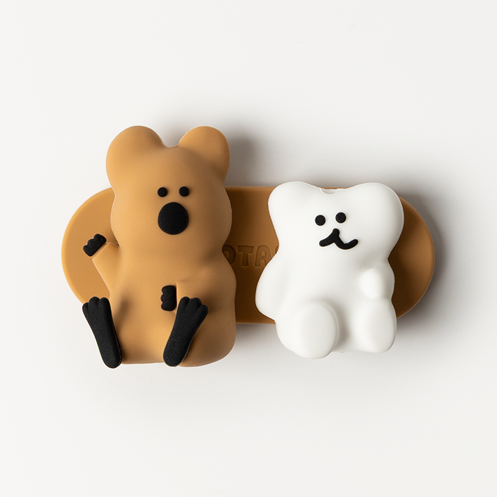 Dinotaeng Quokka & BOBO Magnet Holder Magnetic Cable Holder