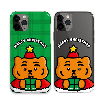 Muzik Tiger Christmas Santa Red Tiger Phonecase 手機保護殼(2款)