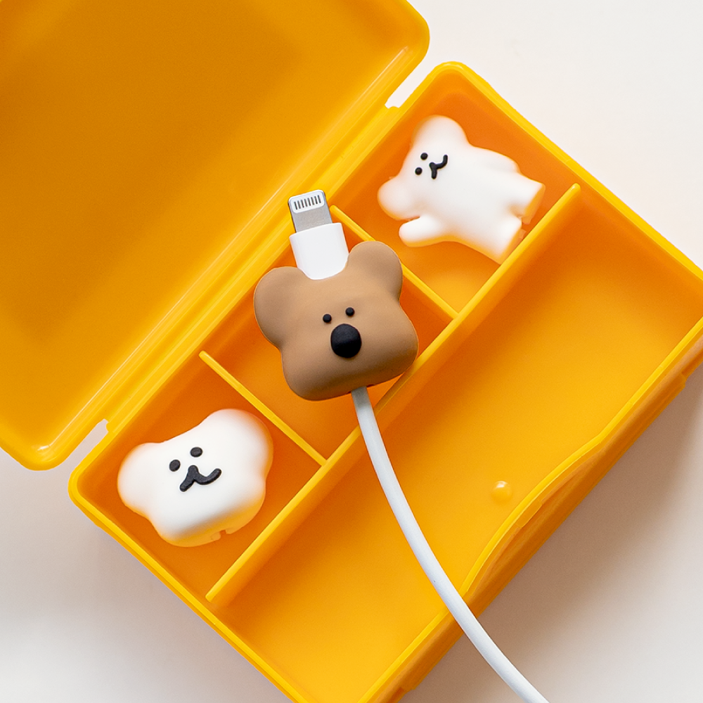 Dinotaeng Quokka & BOBO Headcap Cable Protector 大頭充電線保護器 (2款)