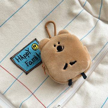Dinotaeng Quokka Hashbrown Pouch Cute Storage Bag