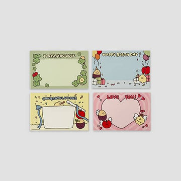 Second Morning Mini Letter Card Set 迷你心意卡套裝(4款)