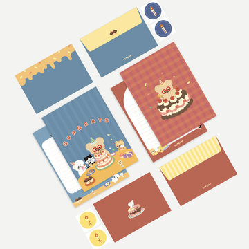 TETEUM Congrats Letter Set 信紙套裝(2款)
