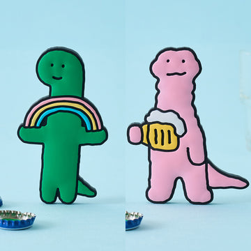 【Unforgiving Brutal Brachio】 Joguman Studio Magnet Bottle Opener 開瓶器(2款)