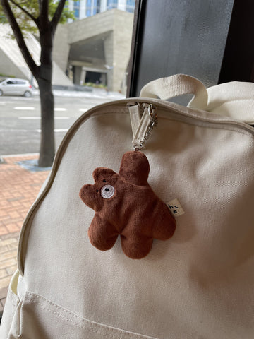 Hozumi Hold Me Bear Plush Keyring 熊熊鑰匙扣