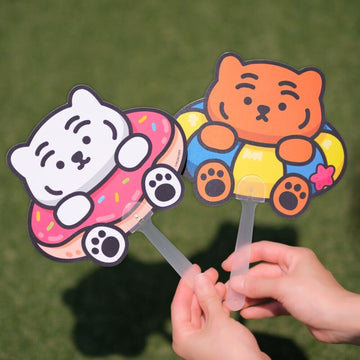【現貨】Muzik Tiger Tube Summer Goods Fan 扇子