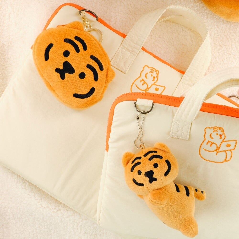 MUZIK TIGER Sitting Tiger iPad/Laptop Pouch 平板電腦保護套 【Ivory】