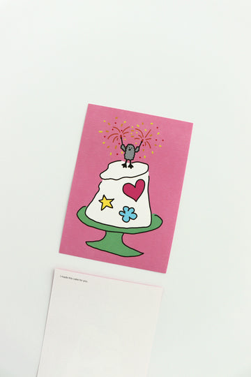 Hozumi Cake Postcard 明信片