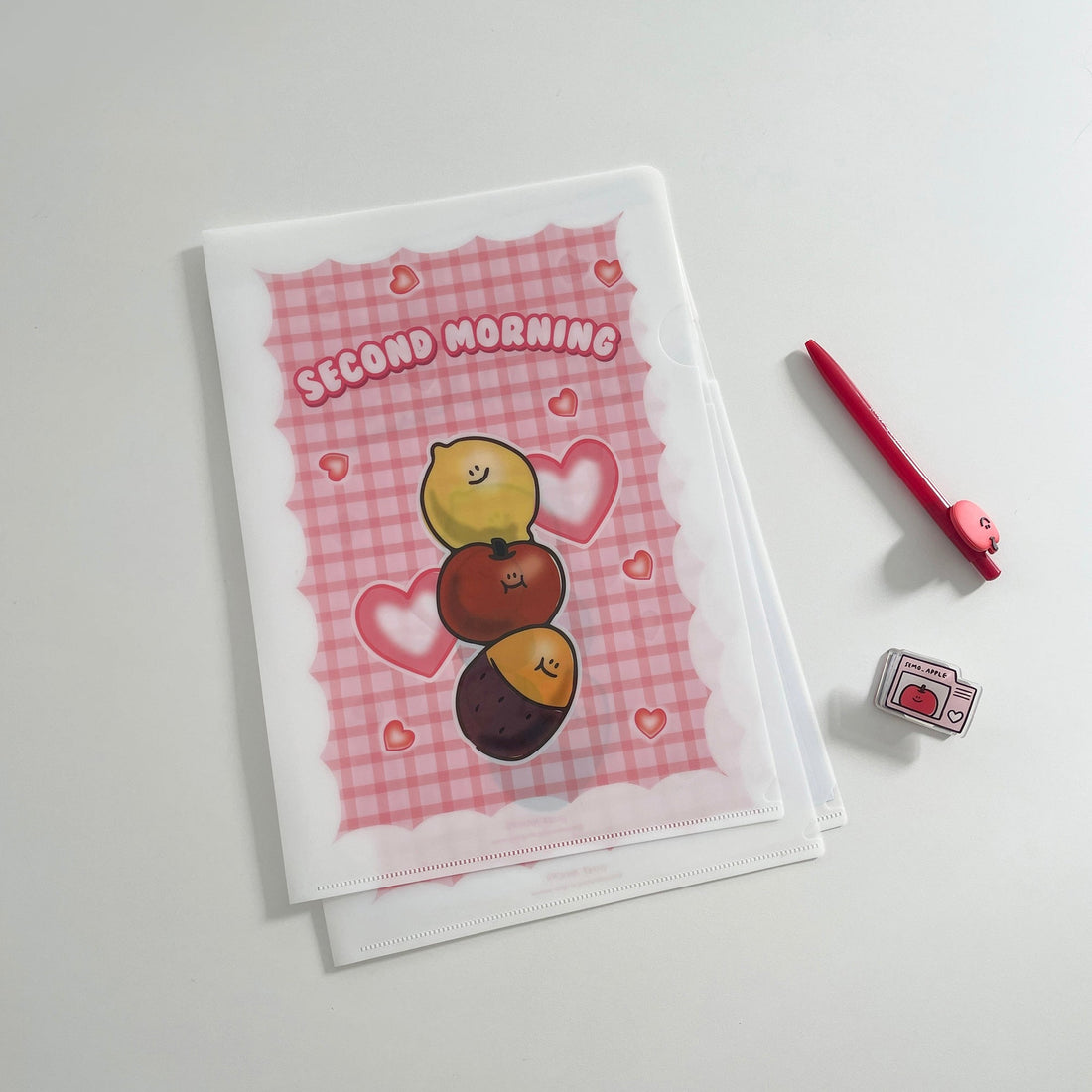 【現貨】Second Morning Semo Clear File 文件夾(3款)