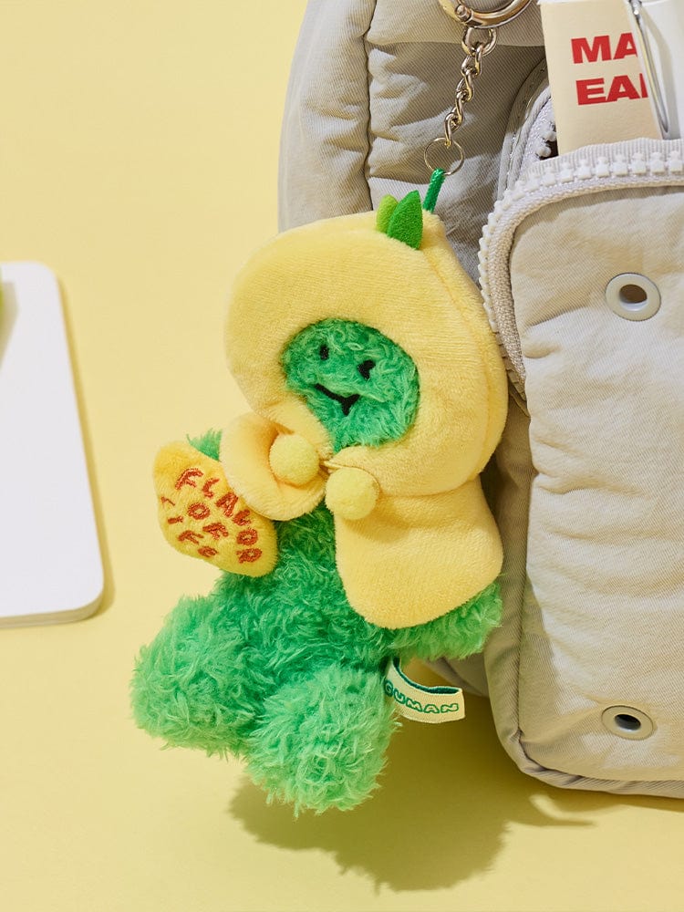 JOGUMAN BRACHIO SITTING COSTUME PLUSH KEYRING LEMONADE EDITION