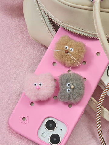 COLLER X MONAMHEE FW PLUSH STICON (3PCS) 鞋扣套裝