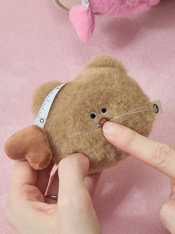 MONAMHEE FW COHEE MEASURING TAPE PLUSH KEYRING 軟尺鑰匙扣