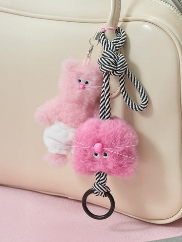 MONAMHEE FW PINGPING PLUSH MOBILE STRAP 手機毛絨掛繩