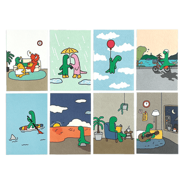 【現貨】Joguman Studio Postcard 明信片(8款) - SOUL SIMPLE HK