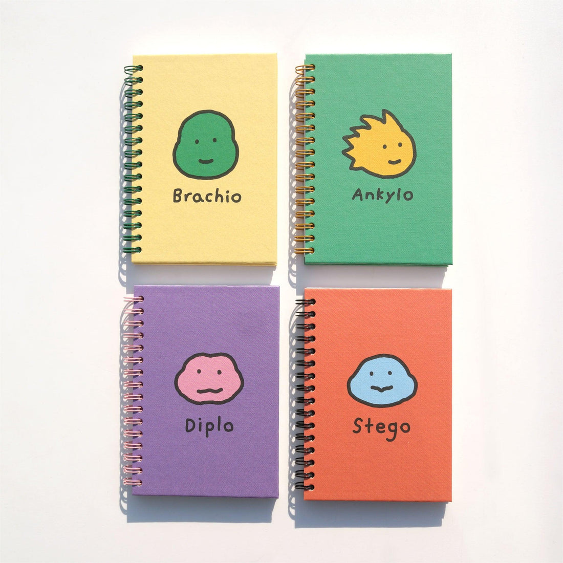 Joguman Studio Spring Note 筆記本 (4款) 左鐵彈簧 - SOUL SIMPLE HK