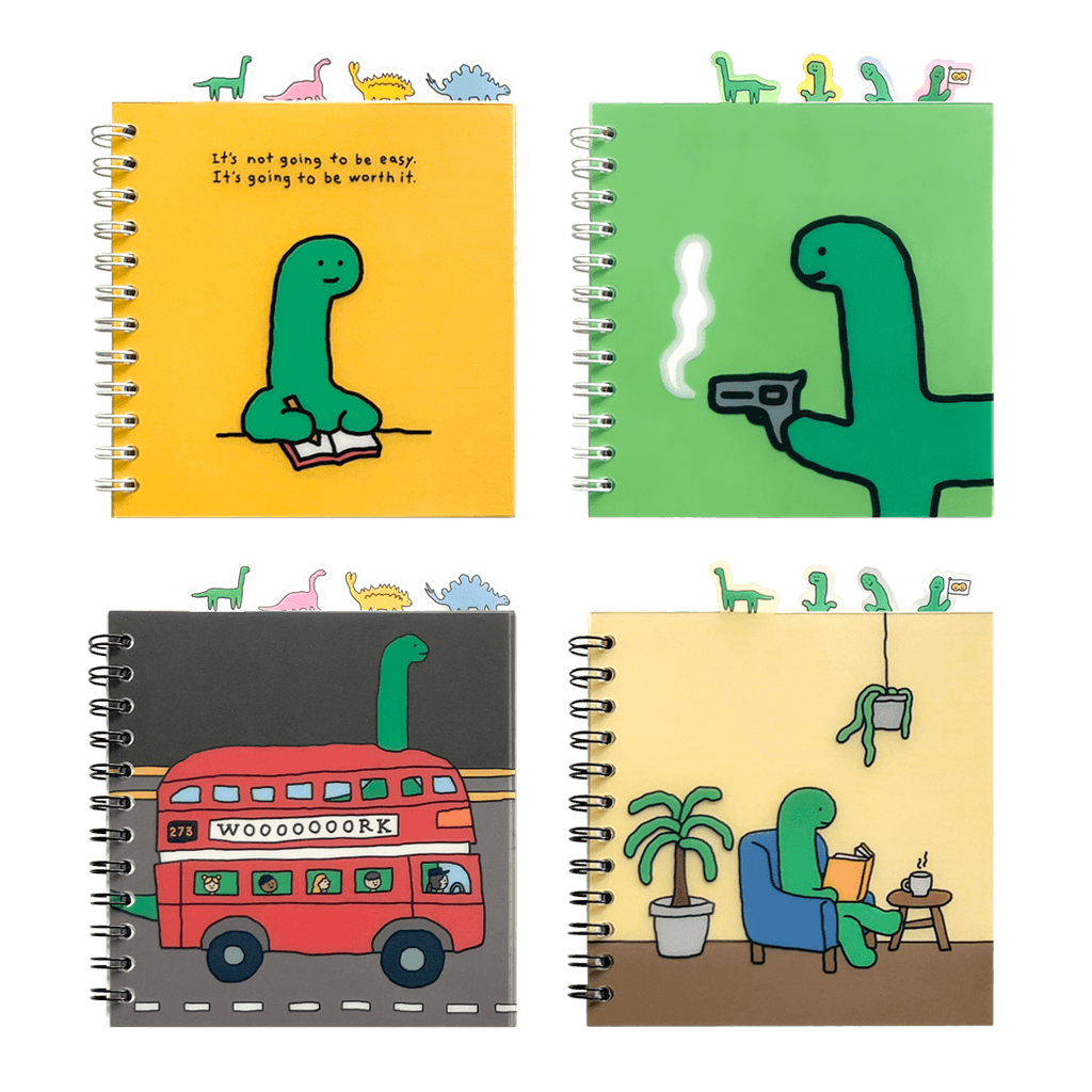 Joguman Studio Index Note 記事本(4款) - SOUL SIMPLE HK