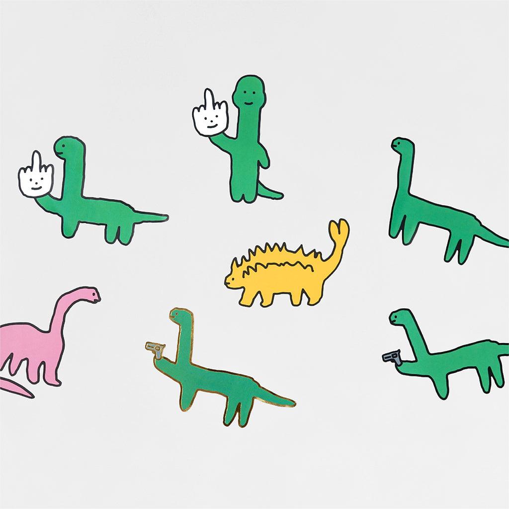 【現貨】Joguman Studio Removable Big Deco Sticker 大貼紙(7款) - SOUL SIMPLE HK