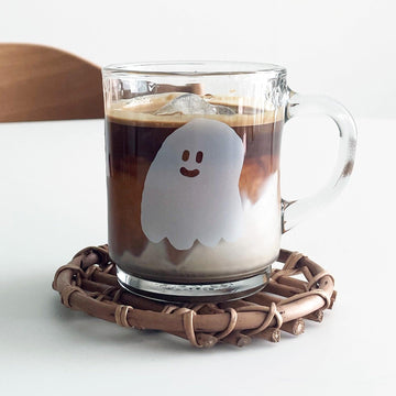 Percentage/Design p/d 幽靈大軍 Ghost Gordy Glass Mug Cup 透明耐熱玻璃杯 - SOUL SIMPLE HK