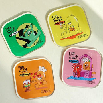 BALLOON FRIENDS Character Acrylic Coaster 杯墊(4款) - SOUL SIMPLE HK