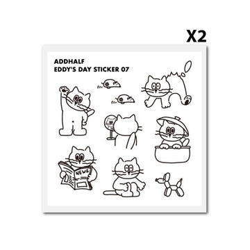ADDHALF Eddy's Day Series 07 Deco Sticker 貼紙(2p) - SOUL SIMPLE HK