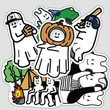 Percentage/Design p/d 幽靈大軍 Big Removable Package Sticker 貼紙 Vol.3(6p) - SOUL SIMPLE HK