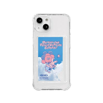 BALLOON FRIENDS Do You Like Fluffy Fur LIke Clouds? Tank Phonecase 手機保護軟殼（有卡套） - SOUL SIMPLE HK