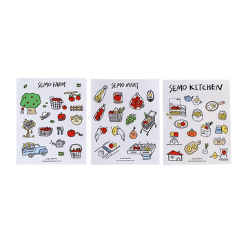 Second Morning Friends Sticker 貼紙(3款) - SOUL SIMPLE HK
