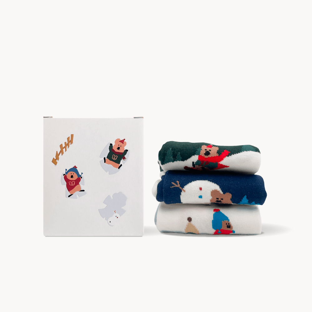 Dinotaeng Marshville Winter Socks Package Set 長襪套裝 - SOUL SIMPLE HK