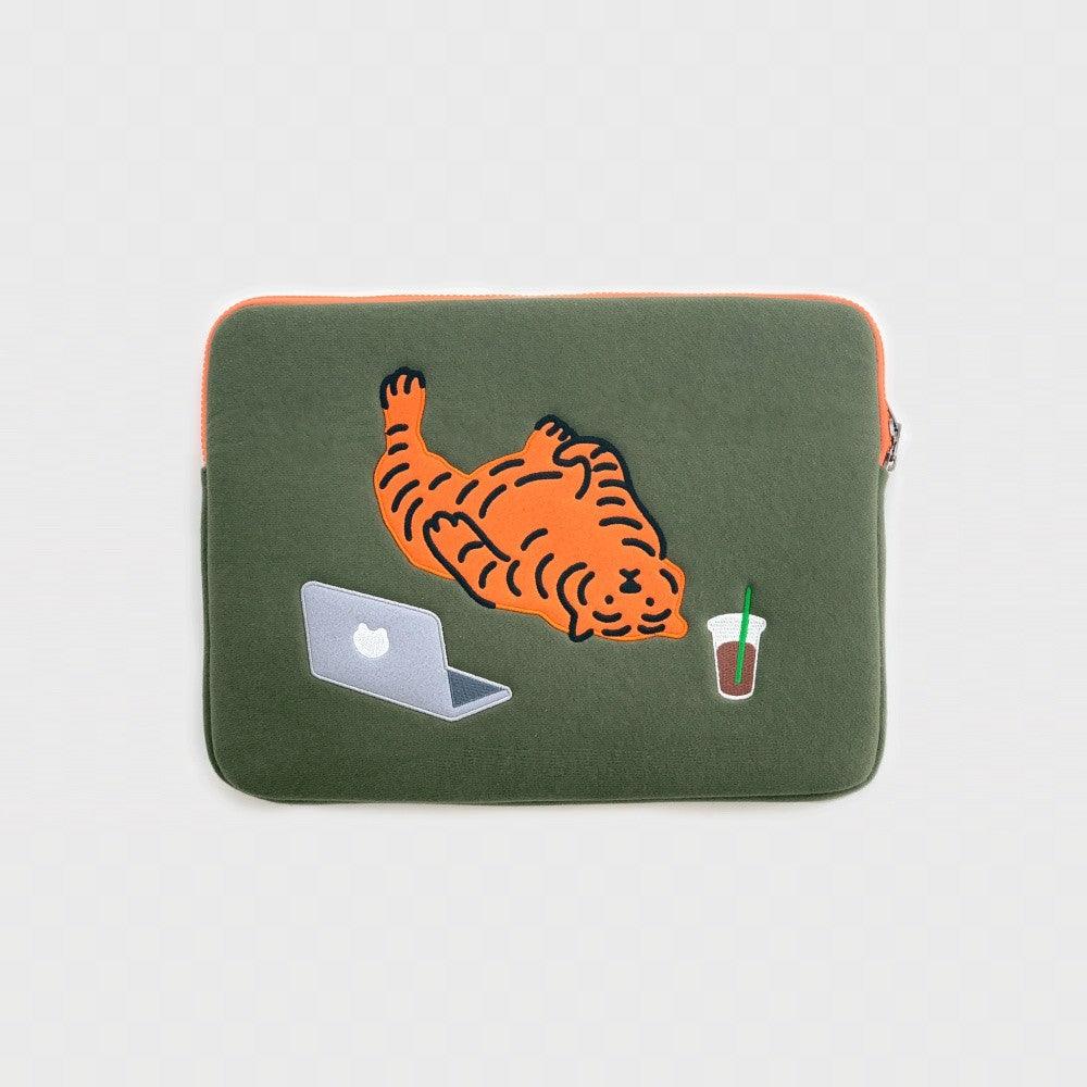 Muzik Tiger Lazy Tiger Laptop/Tablet Pouch 平板電腦保護套 - SOUL SIMPLE HK
