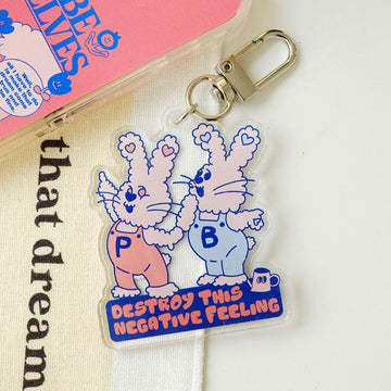 BALLOON FRIENDS Pleabuddy Keyring Keyring 鑰匙扣 - SOUL SIMPLE HK