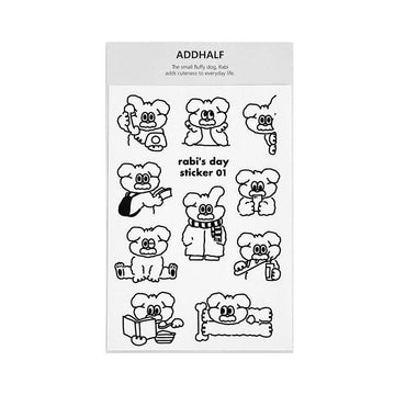 ADDHALF Eddy's Day 01 Deco Sticker 貼紙 - SOUL SIMPLE HK