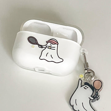 Percentage/Design p/d 幽靈大軍 Ghost Tennis Club Airpods Case 耳機保護殻 - SOUL SIMPLE HK