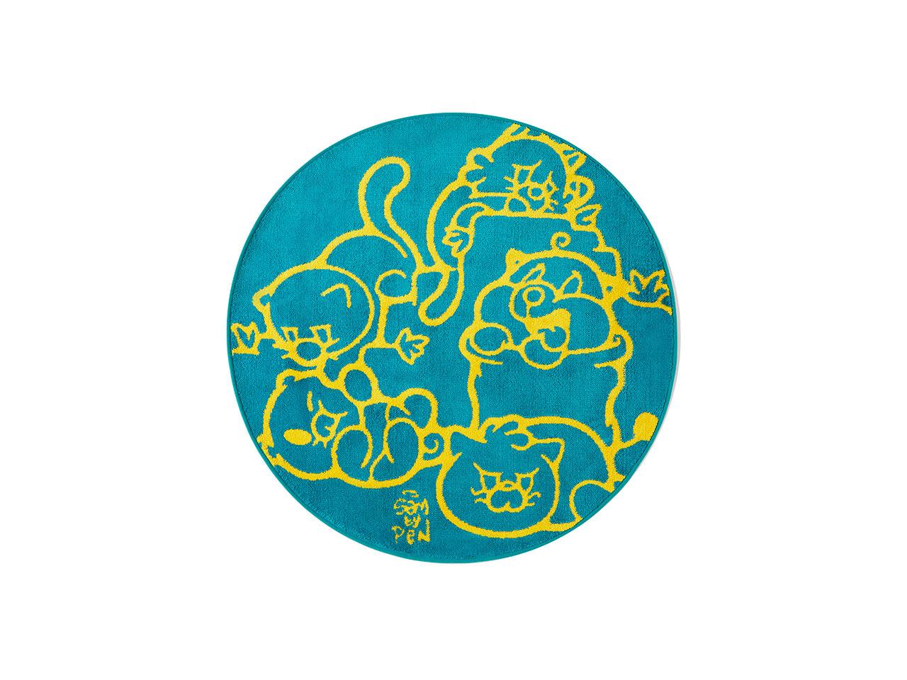 Kakao Friends x Sambypen 春植 Choonsik Point Rug 地毯 - 100cm - SOUL SIMPLE HK