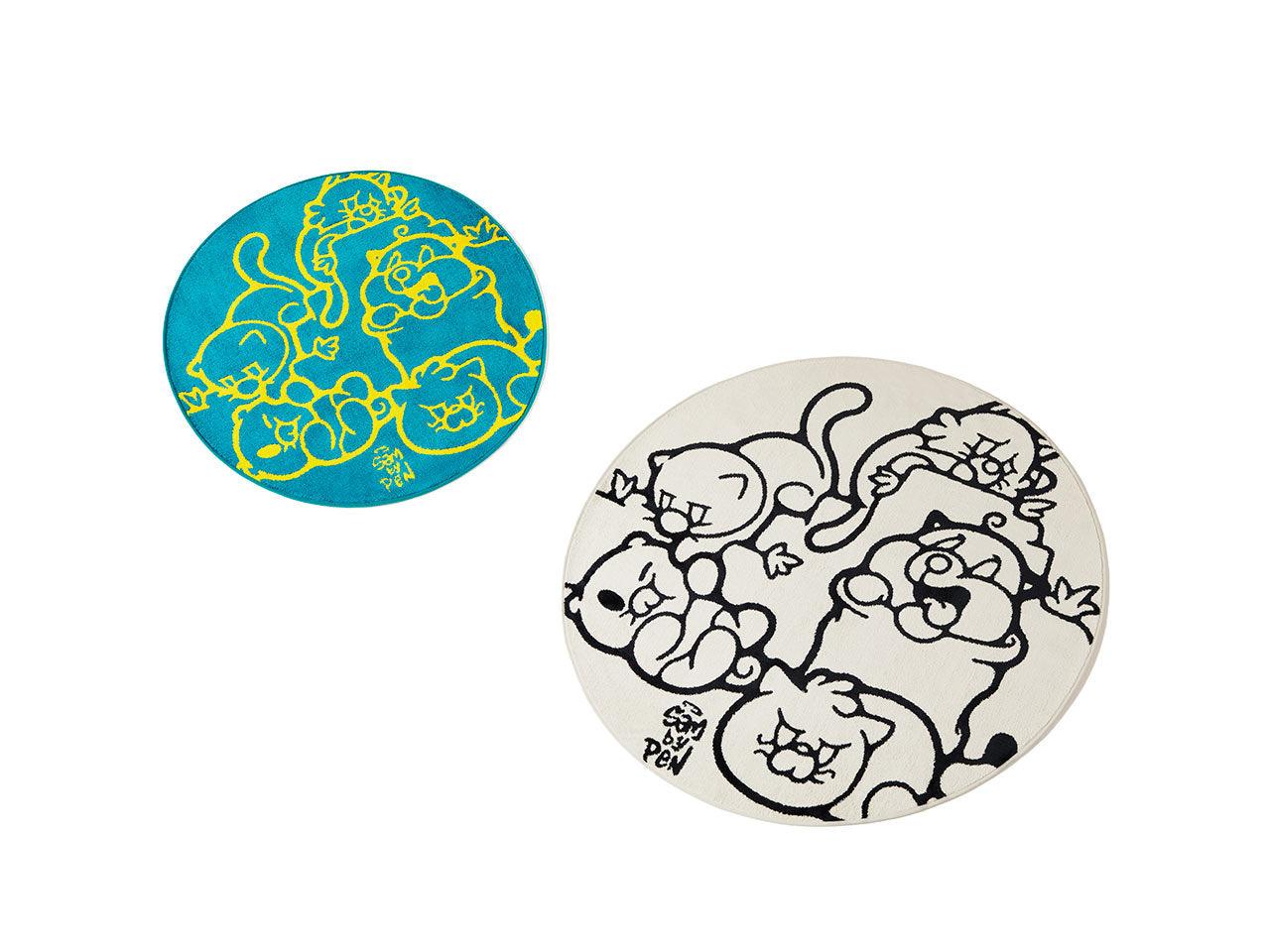 Kakao Friends x Sambypen 春植 Choonsik Point Rug 地毯 - 100cm - SOUL SIMPLE HK