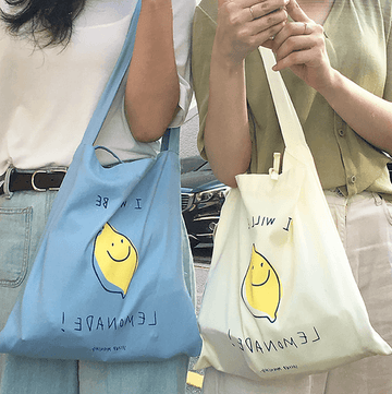 Second Morning I will be lemonade 檸檬水布袋(2款) - SOUL SIMPLE HK