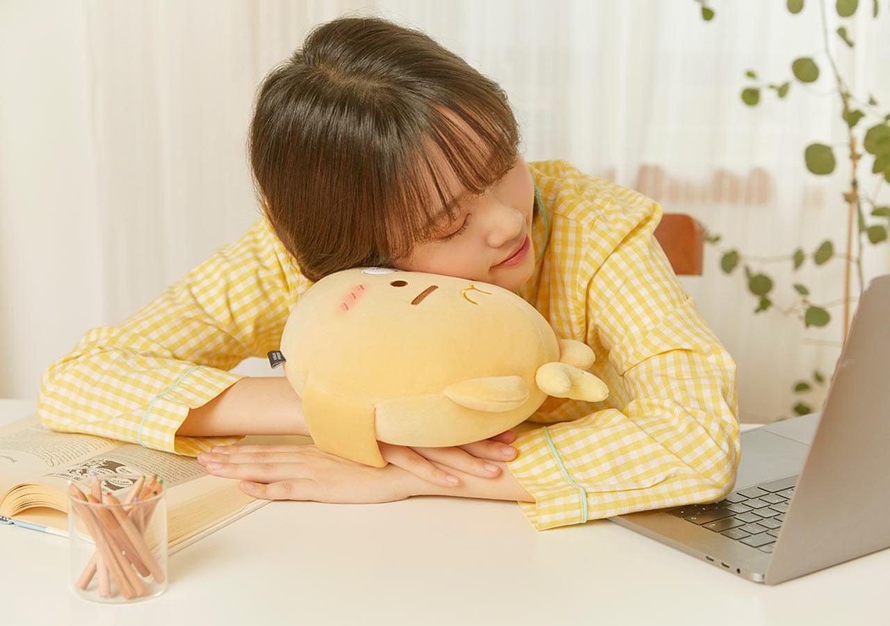 Kakao Friends Ryan Face Type Mini Cushion 抱枕 - SOUL SIMPLE HK