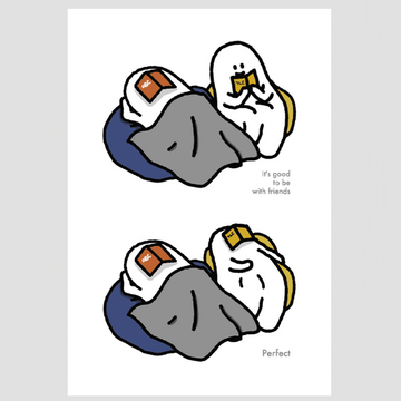 Percentage/Design p/d 幽靈大軍 Ghost Reading Postcard 明信片 - SOUL SIMPLE HK