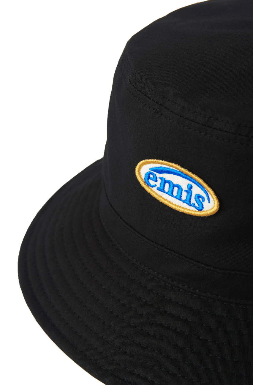 EMIS Mini Wappen Bucket Hat - Black 漁夫帽 - SOUL SIMPLE HK