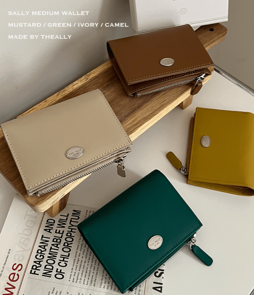 THE ALLY - SALLY WALLET 短款錢包(4款) - SOUL SIMPLE HK