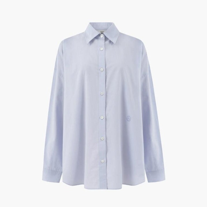 Depound - Oversize Shirts - Pale Blue 裇衫 - SOUL SIMPLE HK